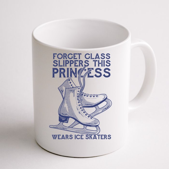 Ice Skating Princess Front & Back Coffee Mug