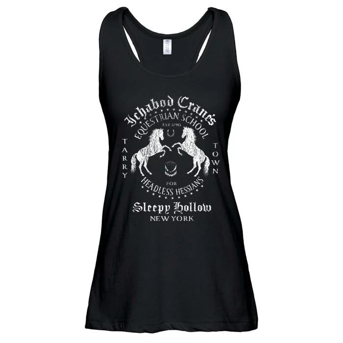 Ichabod Crane Equestrian School Sleepy Hollow Ladies Essential Flowy Tank