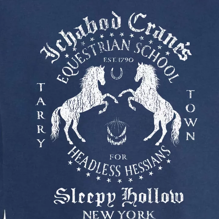 Ichabod Crane Equestrian School Sleepy Hollow Garment-Dyed Sweatshirt