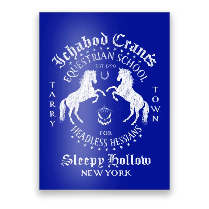 Ichabod Crane Equestrian School Sleepy Hollow Cool Gift Poster