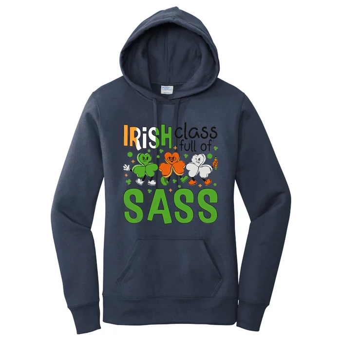 Irish Class Full Of Sass Women's Pullover Hoodie