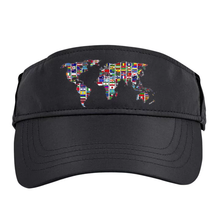 International Country Flags Traveling Countries World Flags Adult Drive Performance Visor