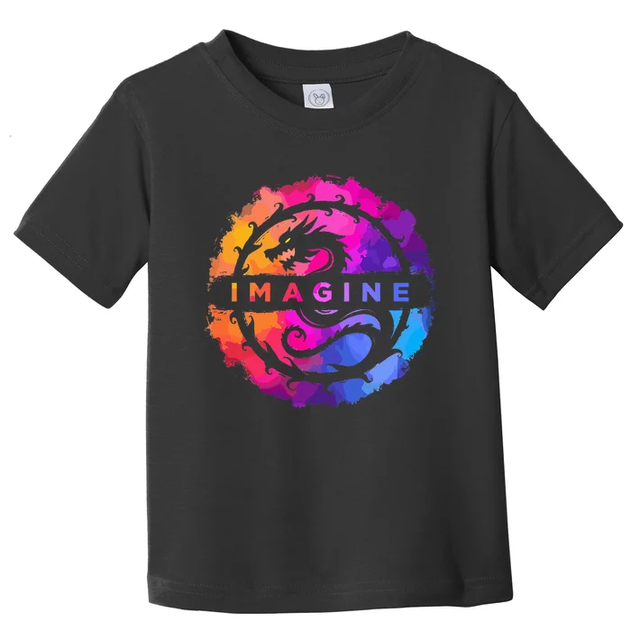 Imagine Colorful Fantasy Toddler T-Shirt