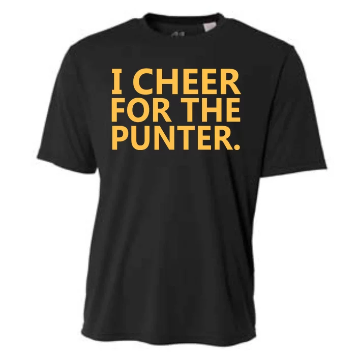 I Cheer For The Punter Iowa Cooling Performance Crew T-Shirt