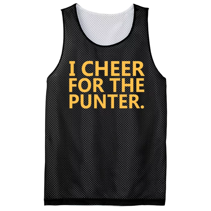 I Cheer For The Punter Iowa Mesh Reversible Basketball Jersey Tank