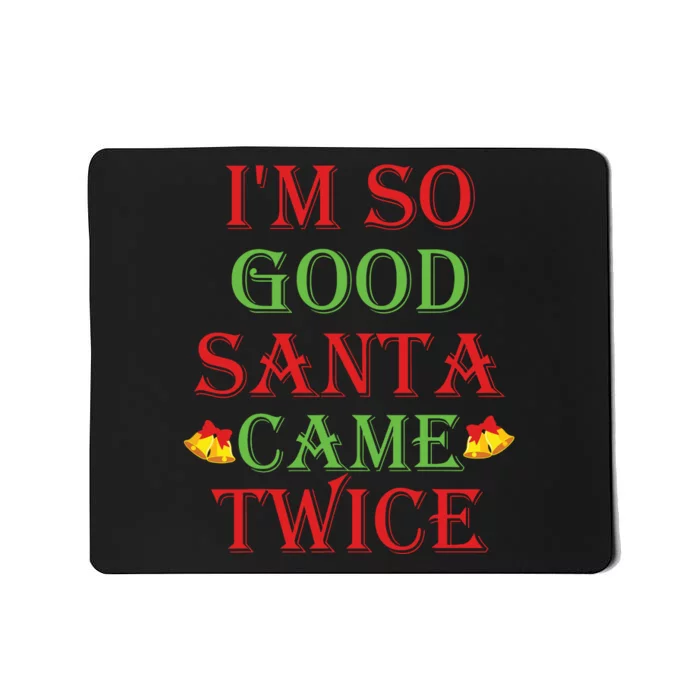 Inappropriate Christmas Funny Xmas Party Gift Mousepad