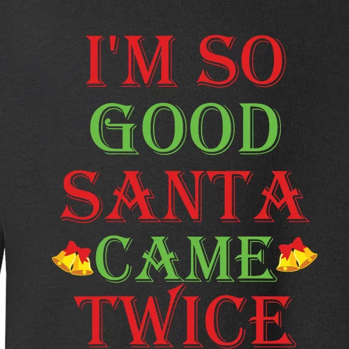 Inappropriate Christmas Funny Xmas Party Gift Toddler Sweatshirt