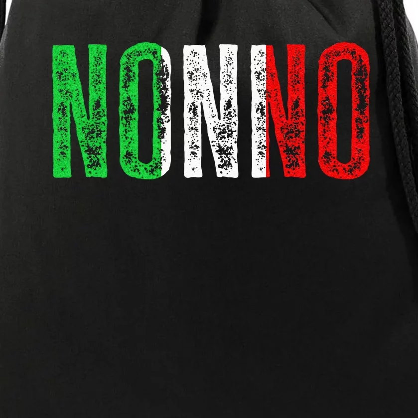 Italian Culture Family Italy Born Nonno Drawstring Bag