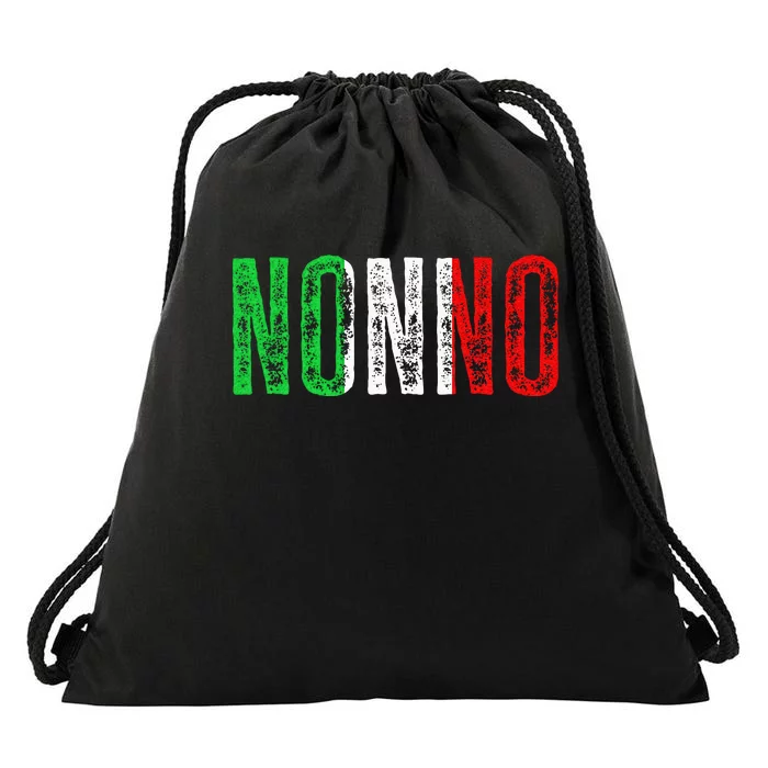 Italian Culture Family Italy Born Nonno Drawstring Bag