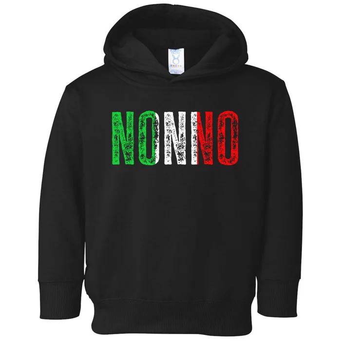 Italian Culture Family Italy Born Nonno Toddler Hoodie