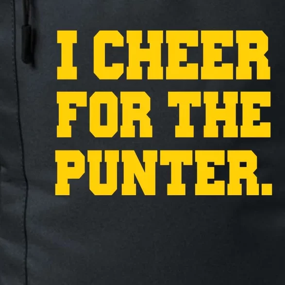 I Cheer For The Punter Daily Commute Backpack