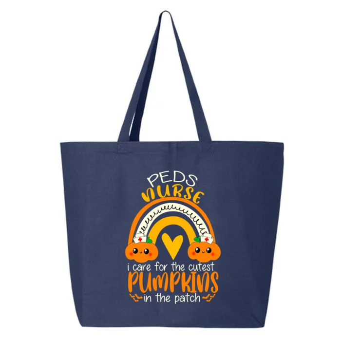 I Care For The Cutest Pumpkins In The Patch Peds Nurse Great Gift 25L Jumbo Tote