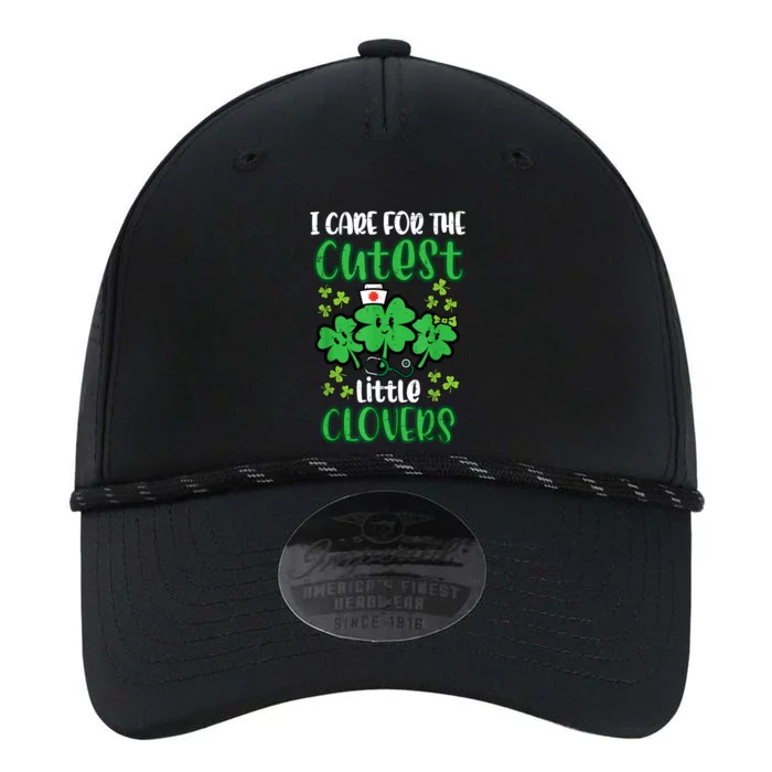 I Care For Cutest Clovers Nurse St Patricks Day Performance The Dyno Cap