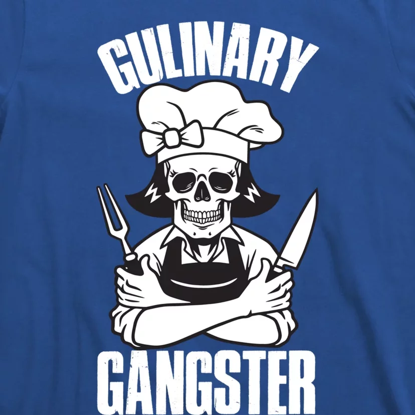 I Cook Funny Culinary Gangster Chef Who Loves Cooking Gift T-Shirt