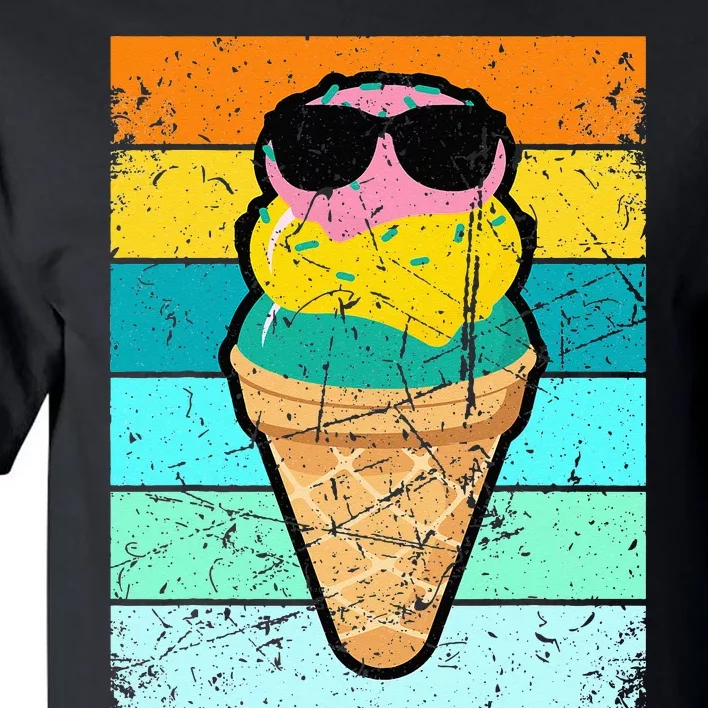 Ice Cream Funny Ice Cream Beach Pool Party Tall T-Shirt