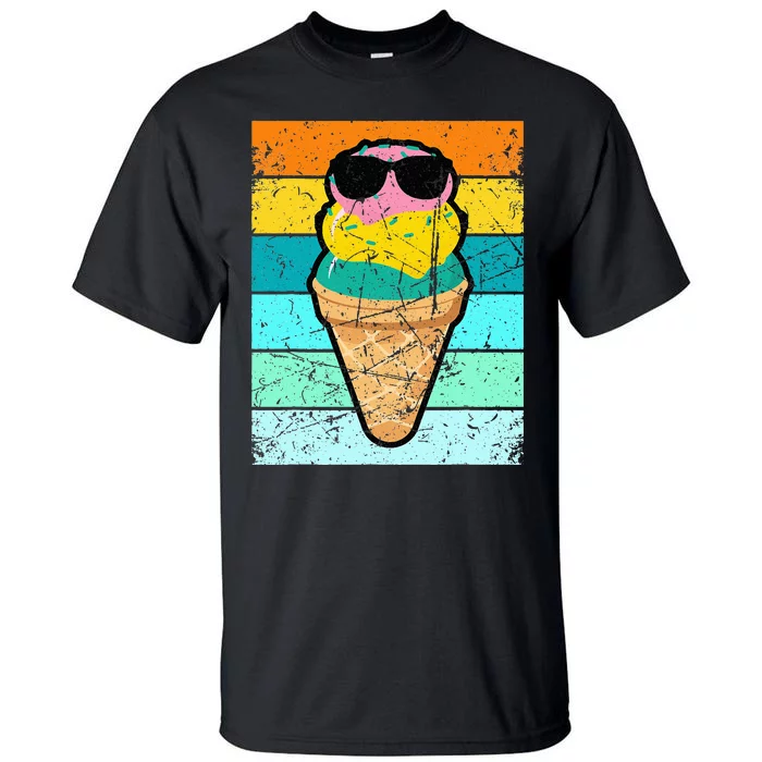 Ice Cream Funny Ice Cream Beach Pool Party Tall T-Shirt