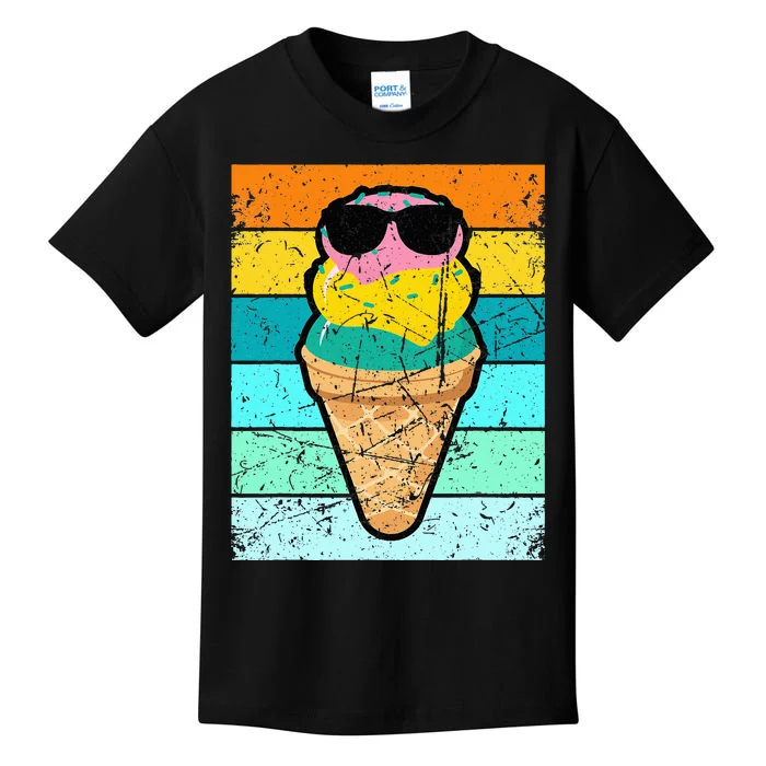 Ice Cream Funny Ice Cream Beach Pool Party Kids T-Shirt