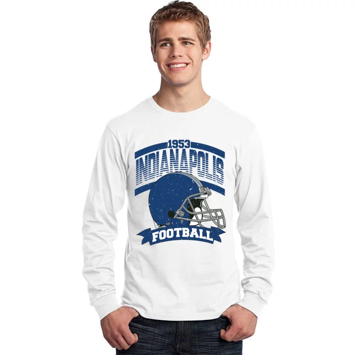 Indianapolis Colt Football Team Suppoter Tall Long Sleeve T-Shirt