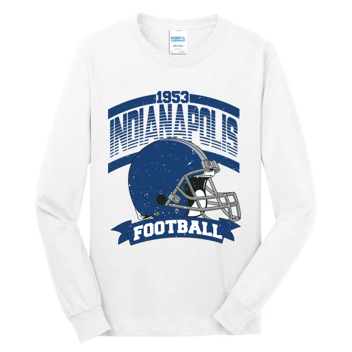 Indianapolis Colt Football Team Suppoter Tall Long Sleeve T-Shirt