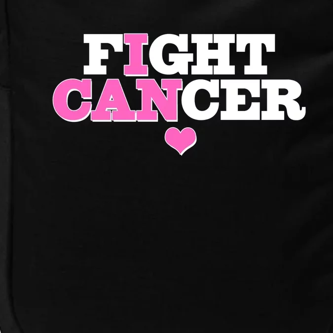 I Can Fight Cancer Breast Cancer Awareness Warrior Impact Tech Backpack