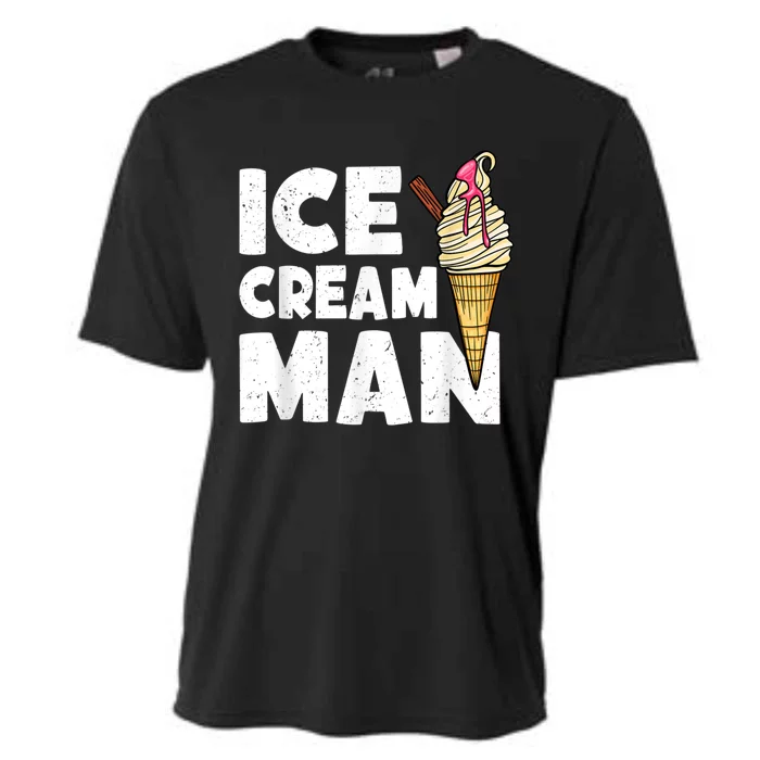 Ice Cream  Funny Ice Cream Tee Men Ice Cream Cooling Performance Crew T-Shirt