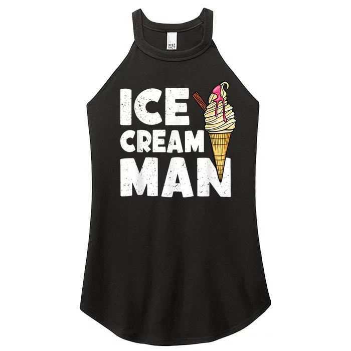 Ice Cream  Funny Ice Cream Tee Men Ice Cream Women’s Perfect Tri Rocker Tank