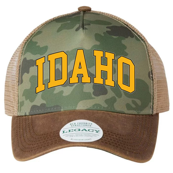 Idaho Classic Font State Legacy Tie Dye Trucker Hat