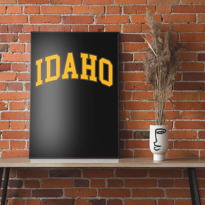 Idaho Classic Font State Poster