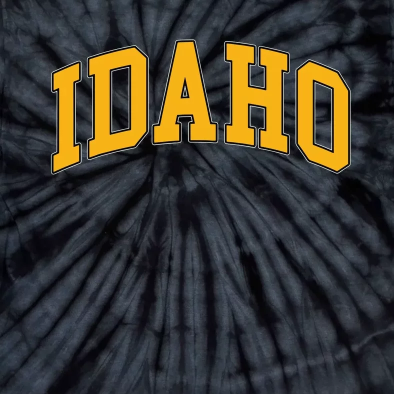 Idaho Classic Font State Tie-Dye T-Shirt