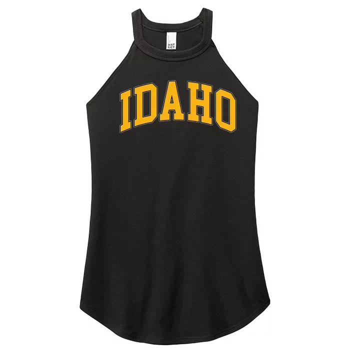 Idaho Classic Font State Women’s Perfect Tri Rocker Tank