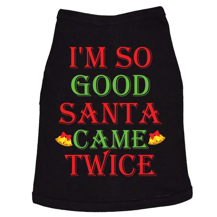 Inappropriate Christmas Funny Xmas Party Gift Doggie Tank