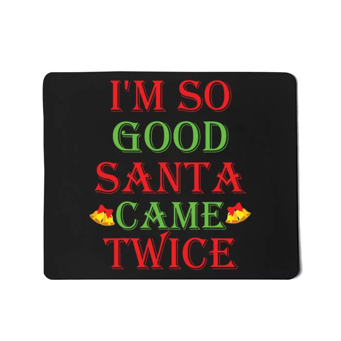 Inappropriate Christmas Funny Xmas Party Gift Mousepad