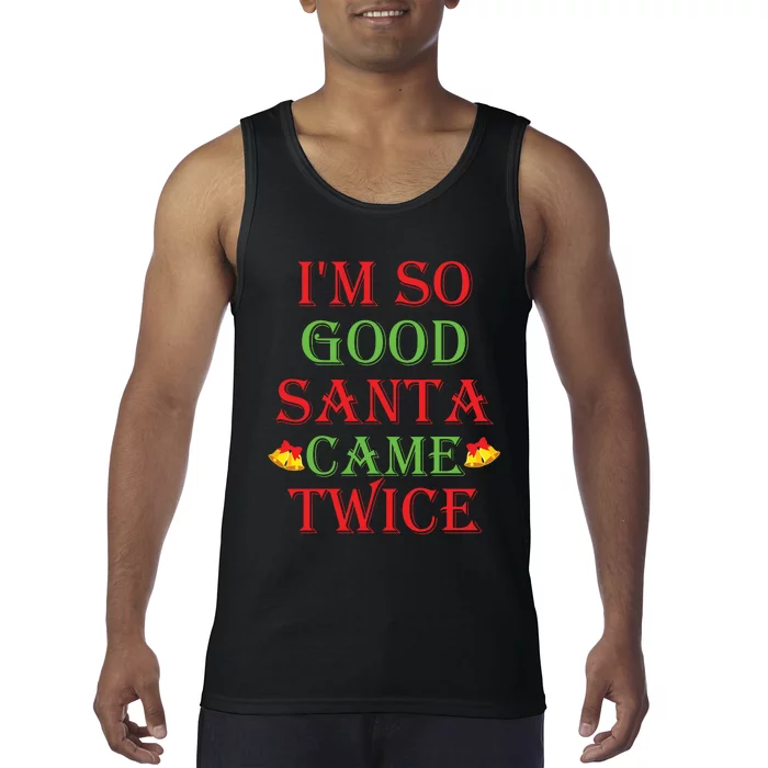 Inappropriate Christmas Funny Xmas Party Gift Tank Top