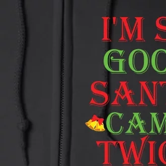 Inappropriate Christmas Funny Xmas Party Gift Full Zip Hoodie