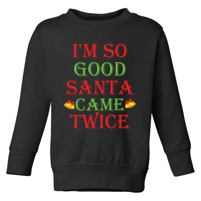 Inappropriate Christmas Funny Xmas Party Gift Toddler Sweatshirt