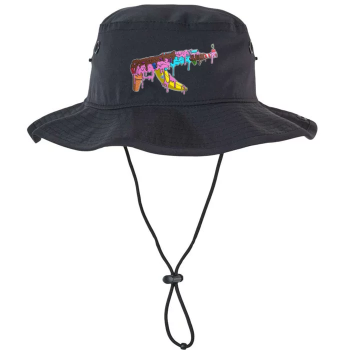 Ice Cream Gun AK47 Legacy Cool Fit Booney Bucket Hat