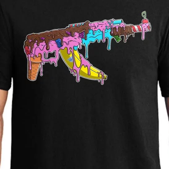 Ice Cream Gun AK47 Pajama Set