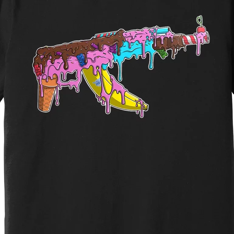 Ice Cream Gun AK47 Premium T-Shirt