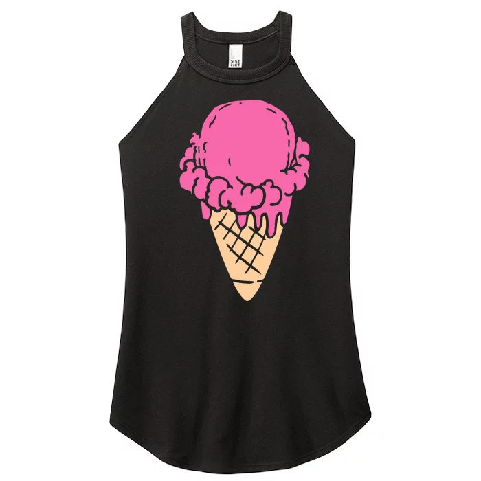 Ice Cream Gift Women’s Perfect Tri Rocker Tank