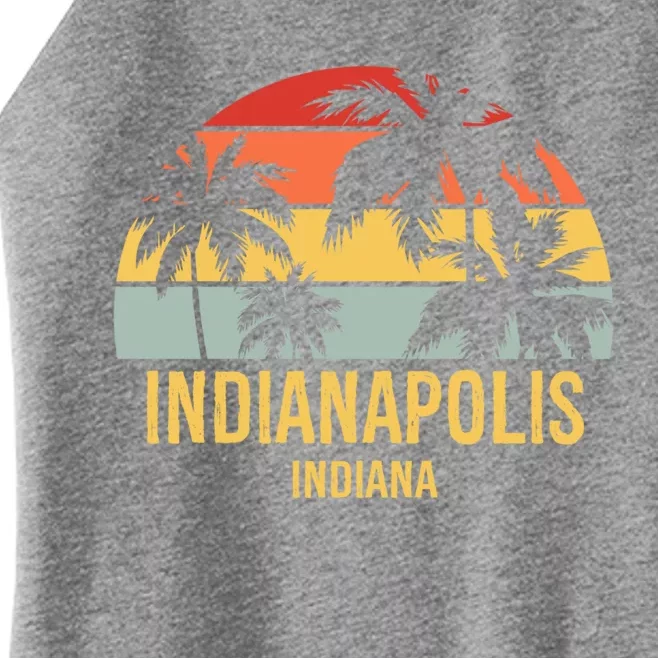 Indianapolis Cute Gift Women’s Perfect Tri Rocker Tank