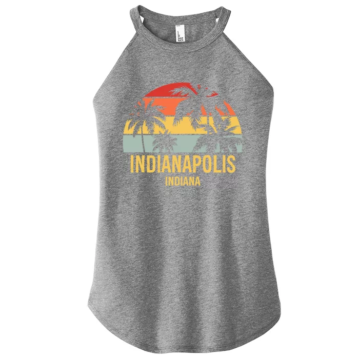 Indianapolis Cute Gift Women’s Perfect Tri Rocker Tank