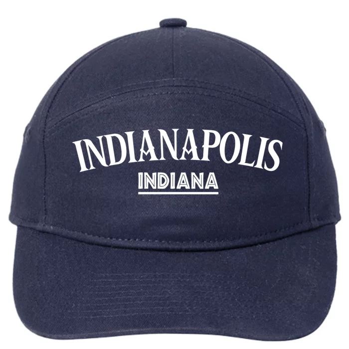 Indianapolis Cool Gift 7-Panel Snapback Hat