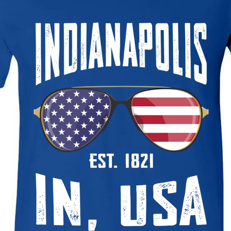 Indianapolis Cool Gift V-Neck T-Shirt