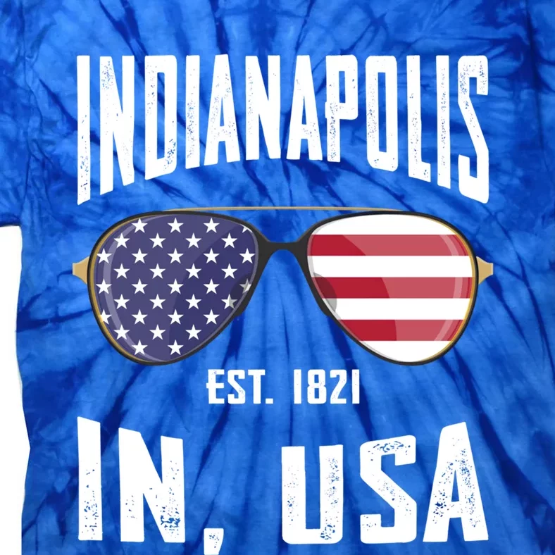 Indianapolis Cool Gift Tie-Dye T-Shirt