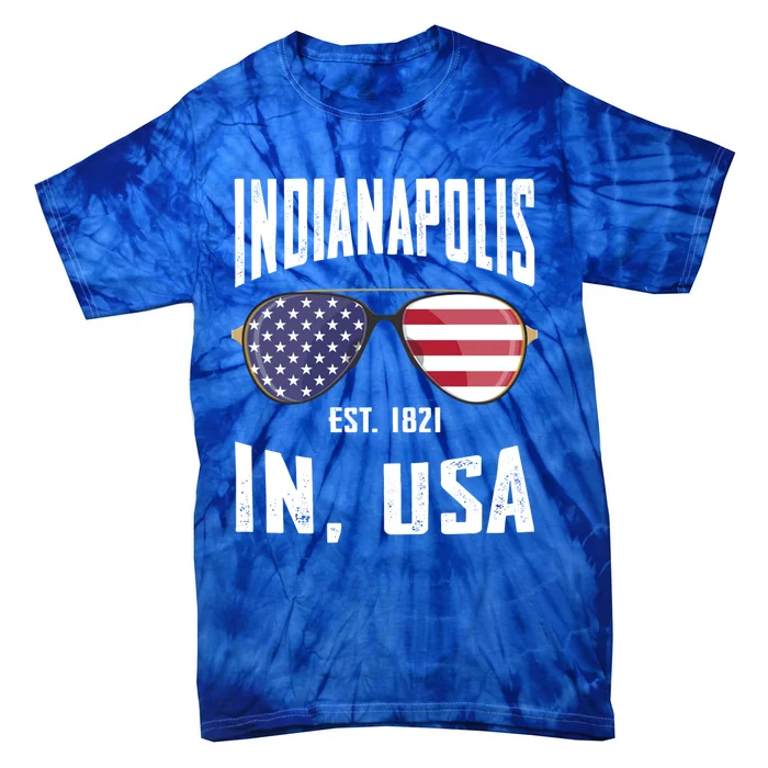 Indianapolis Cool Gift Tie-Dye T-Shirt