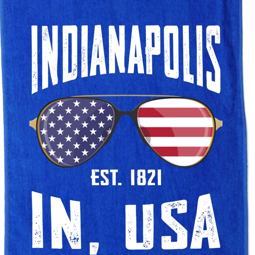 Indianapolis Cool Gift Platinum Collection Golf Towel