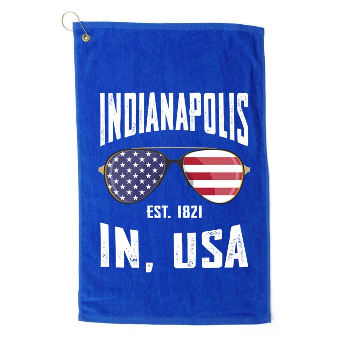 Indianapolis Cool Gift Platinum Collection Golf Towel