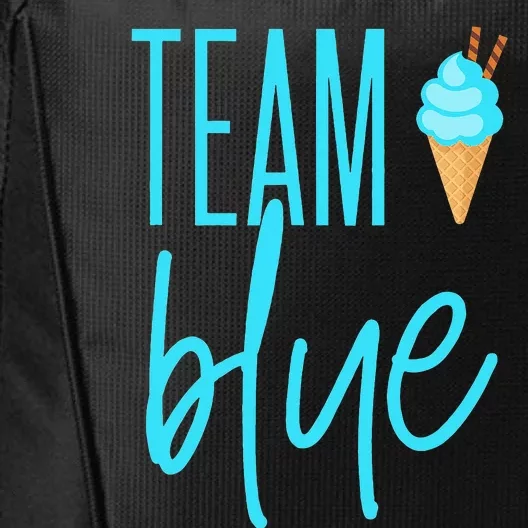 Ice Cream gender reveal - Team Blue keeper of the gender City Backpack