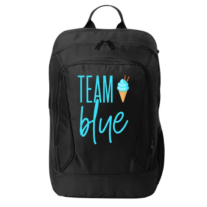 Ice Cream gender reveal - Team Blue keeper of the gender City Backpack