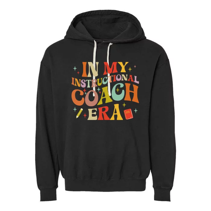 Instructional Coach Gift For Academic Specialist Garment-Dyed Fleece Hoodie